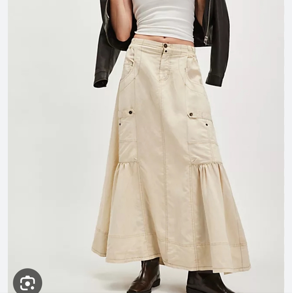 Free People Rough Riding Skirt - Picture 2 of 6
